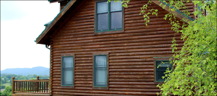 North Carolina Log Home Maintenance Semora, North Carolina
